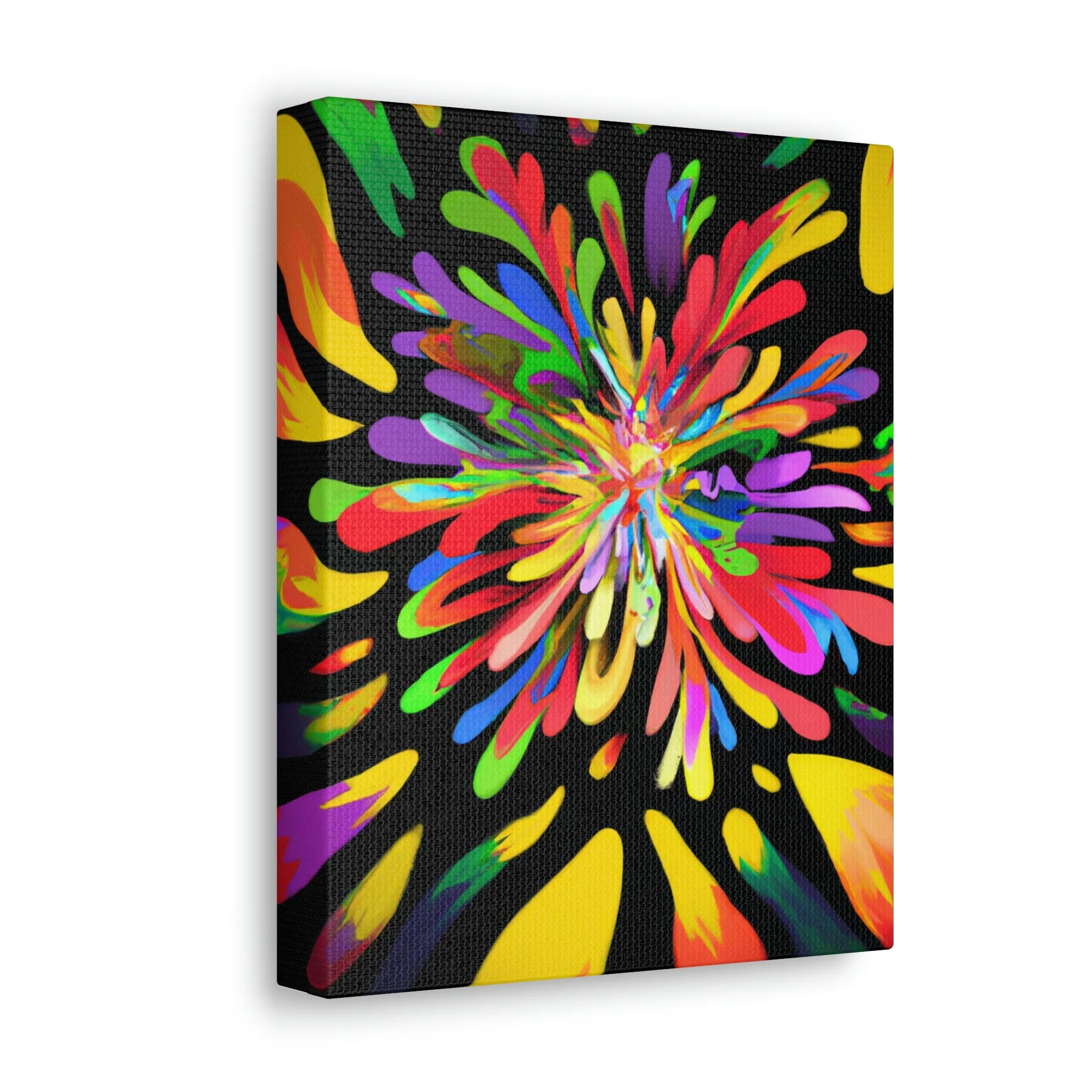 Radiant Blooms. - Canvas
