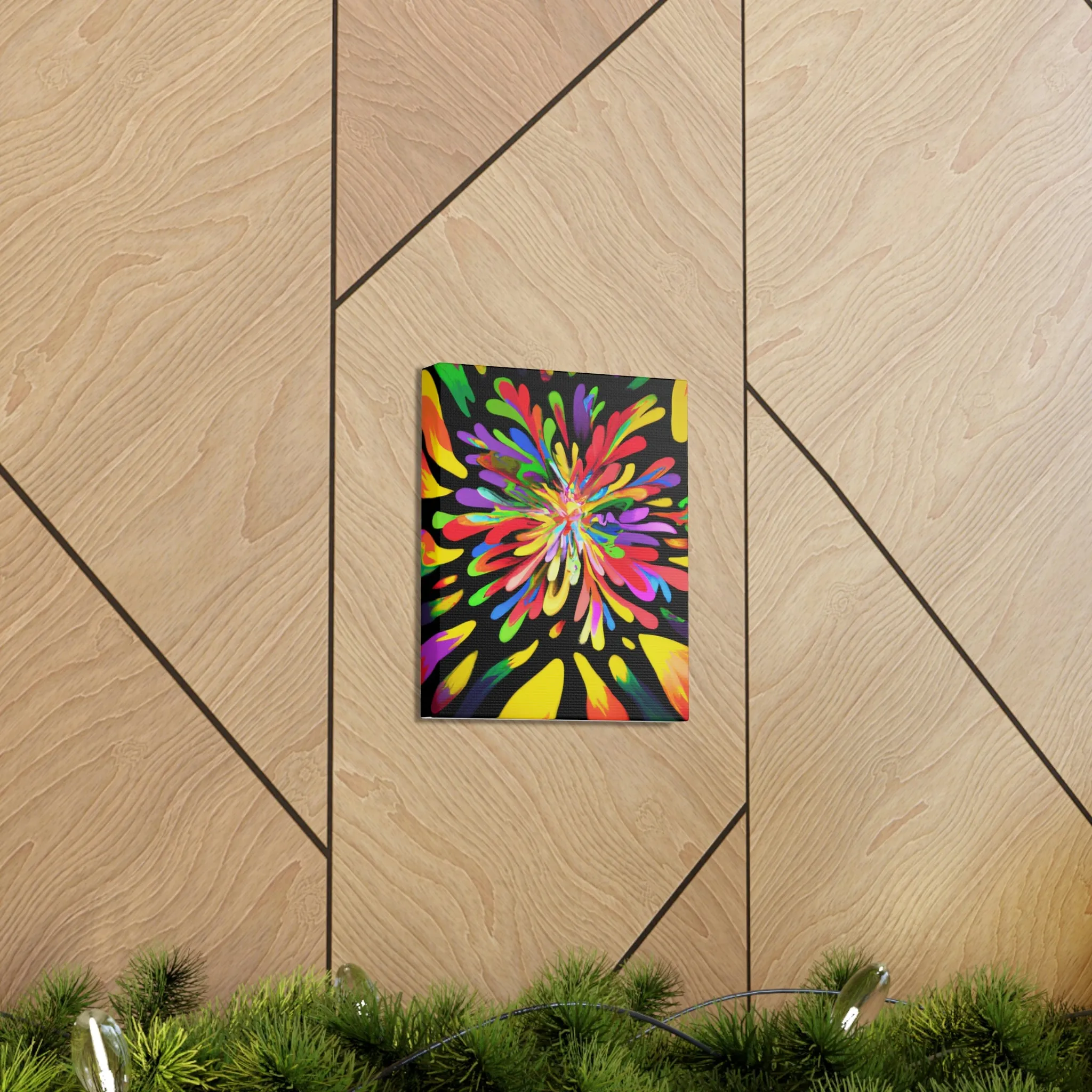 Radiant Blooms. - Canvas
