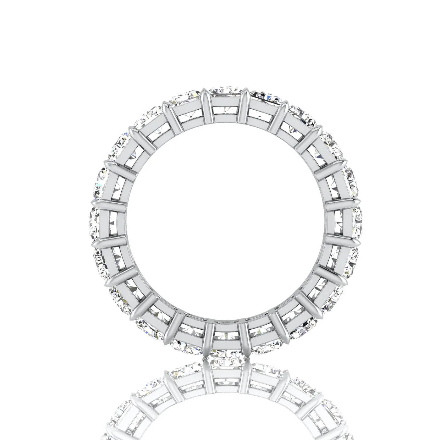 Radiant Cut Lab Grown Diamond Eternity Ring - 5.00cttw