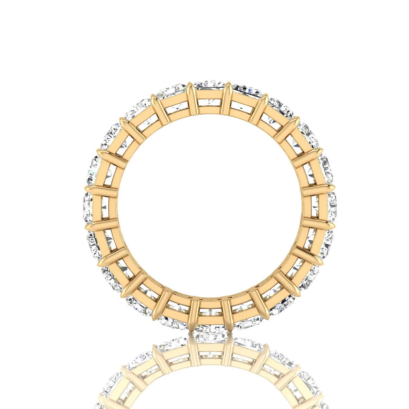 Radiant Cut Lab Grown Diamond Eternity Ring - 5.00cttw