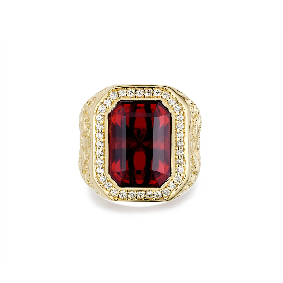 Radiant Cut Stone Ring