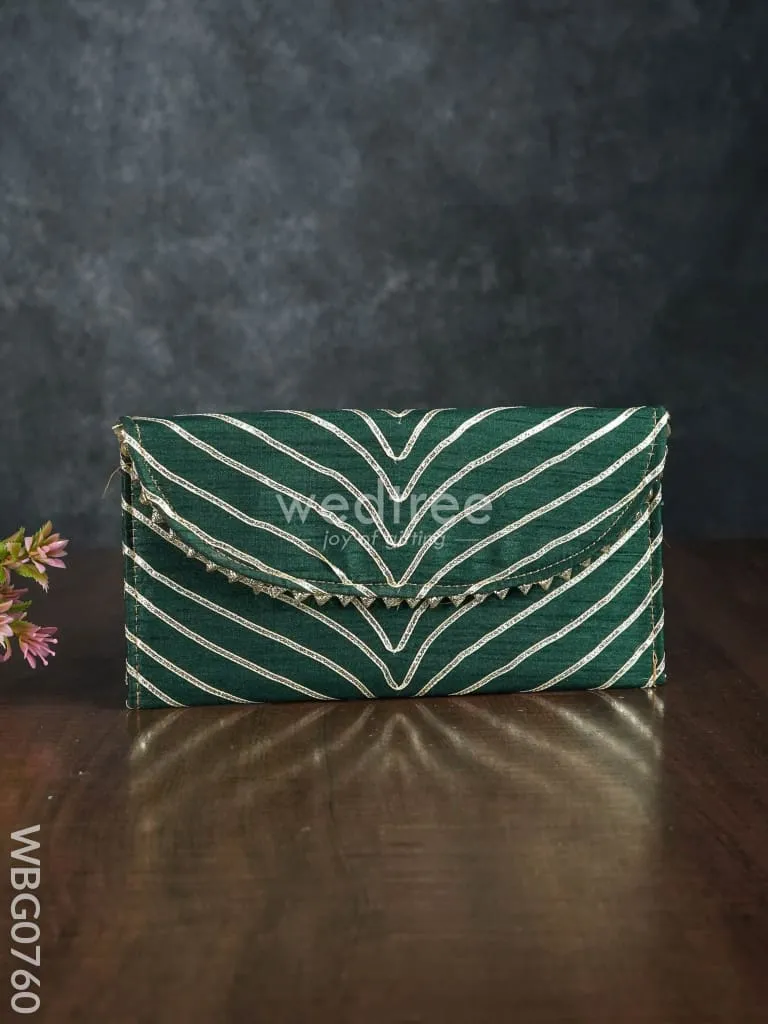 Rajasthani Zari Border Purse - WBG0760