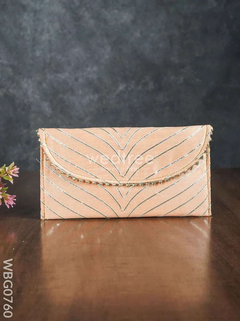 Rajasthani Zari Border Purse - WBG0760