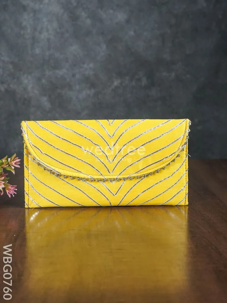 Rajasthani Zari Border Purse - WBG0760