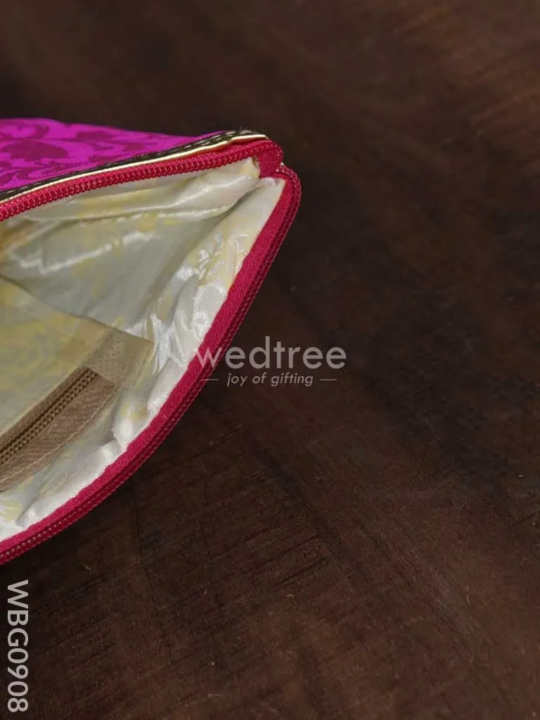 Raw Silk Return Gift Purse - WBG0908