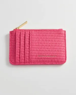 Rectangle Card Purse - Bright Pink