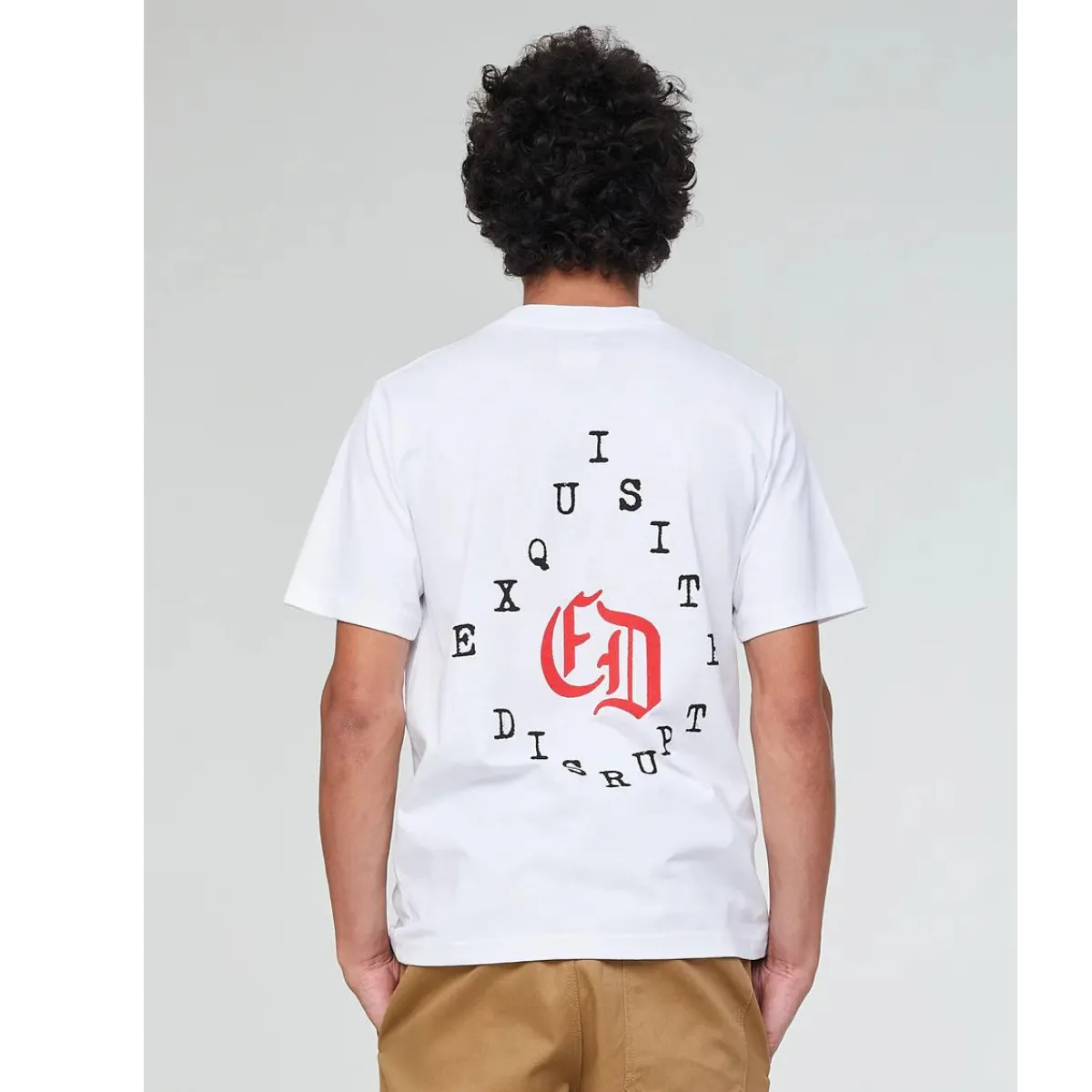 Russel T-shirt Exquisite Open End Jersey White