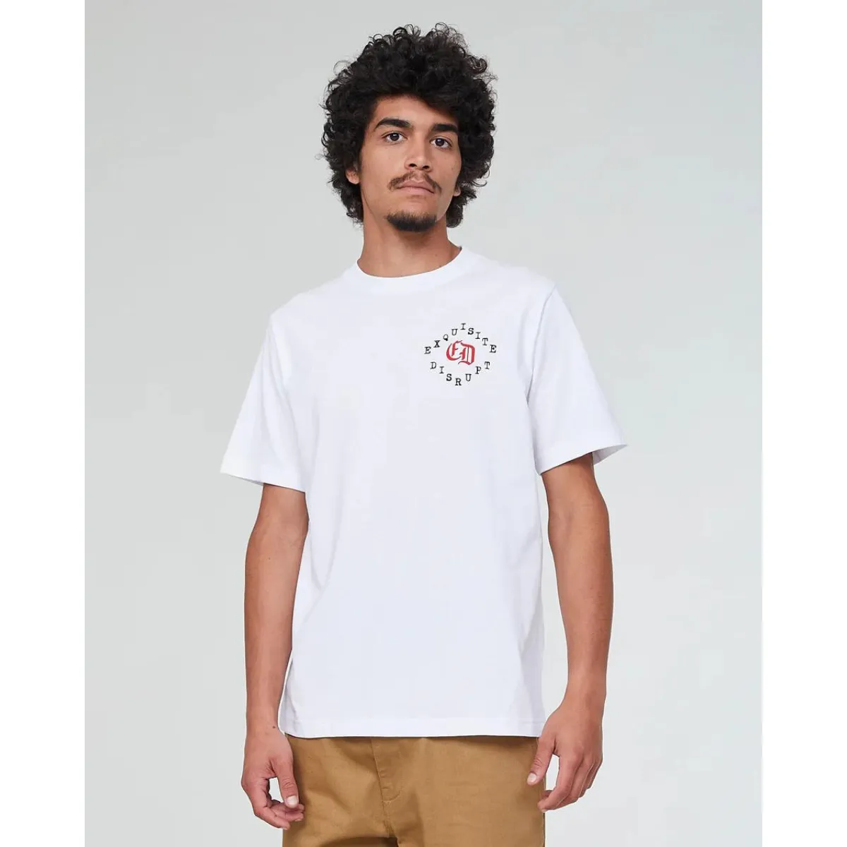 Russel T-shirt Exquisite Open End Jersey White