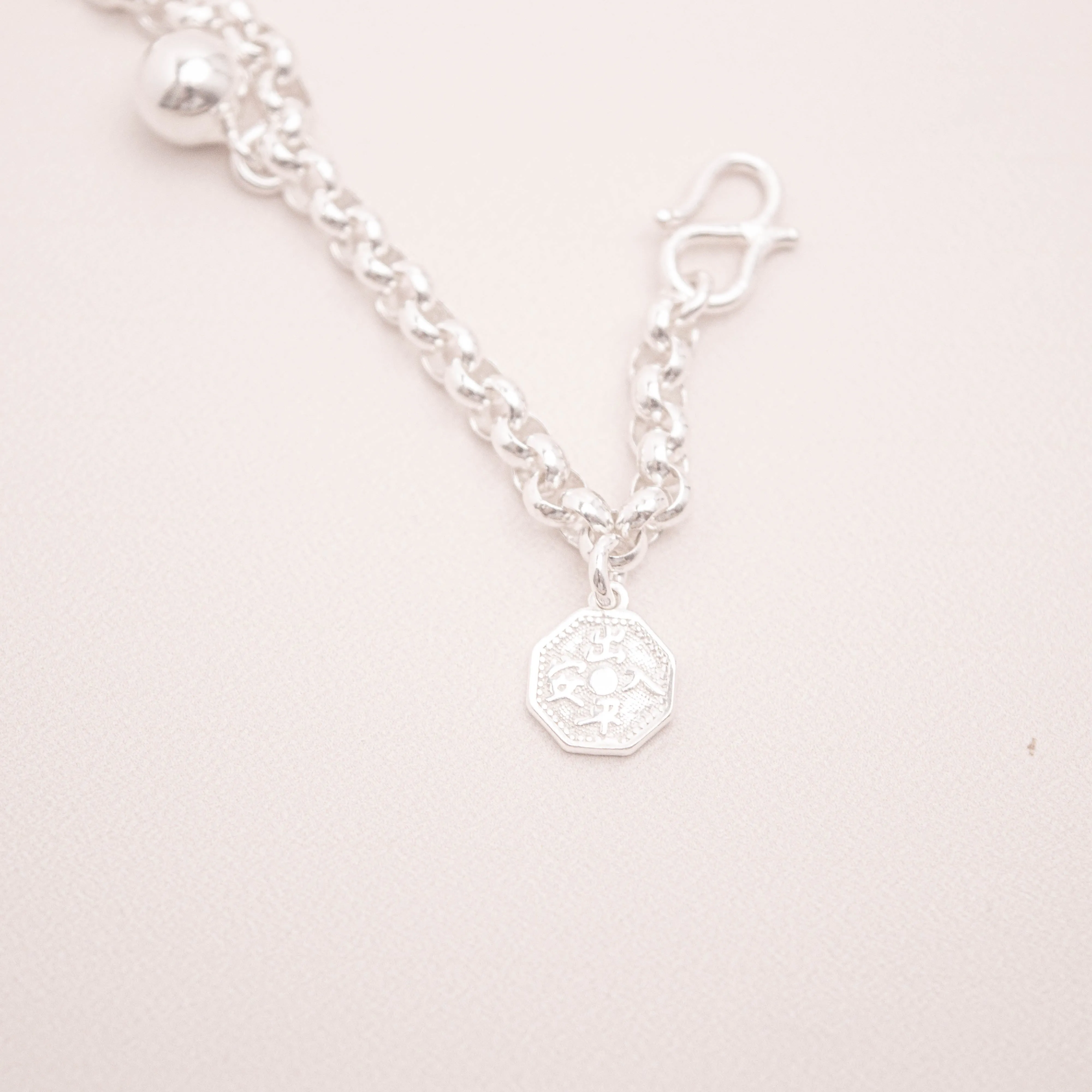 S999 特粗款 出入平安，健康快乐宝宝手脚链 Specially Made Thick Baby Anklet / Bracelet