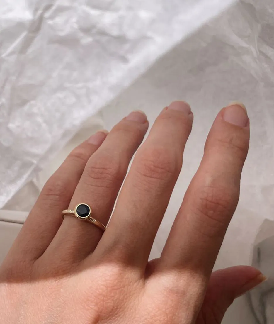 Sapphire Fine Solitaire