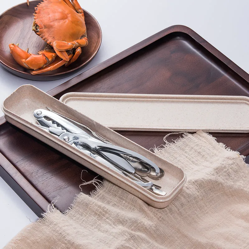 Seafood Tool Sets Crab Crackers Pick Spoons Set Lobster Clip Pick Set