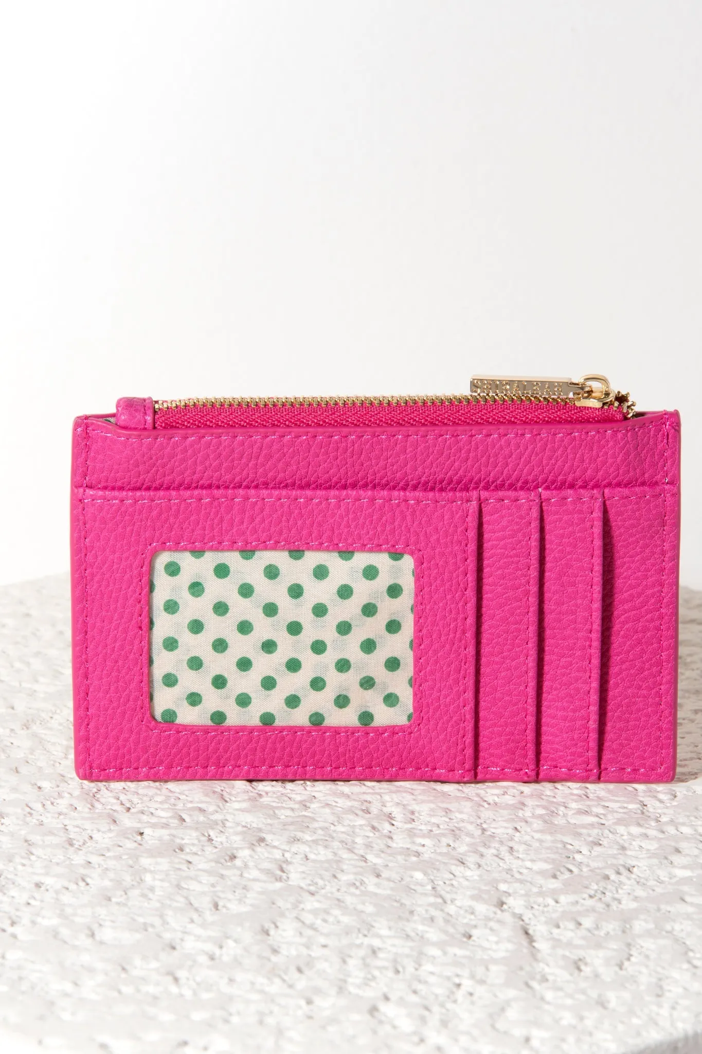 Shiraleah Verona Card Holder, Fuchsia