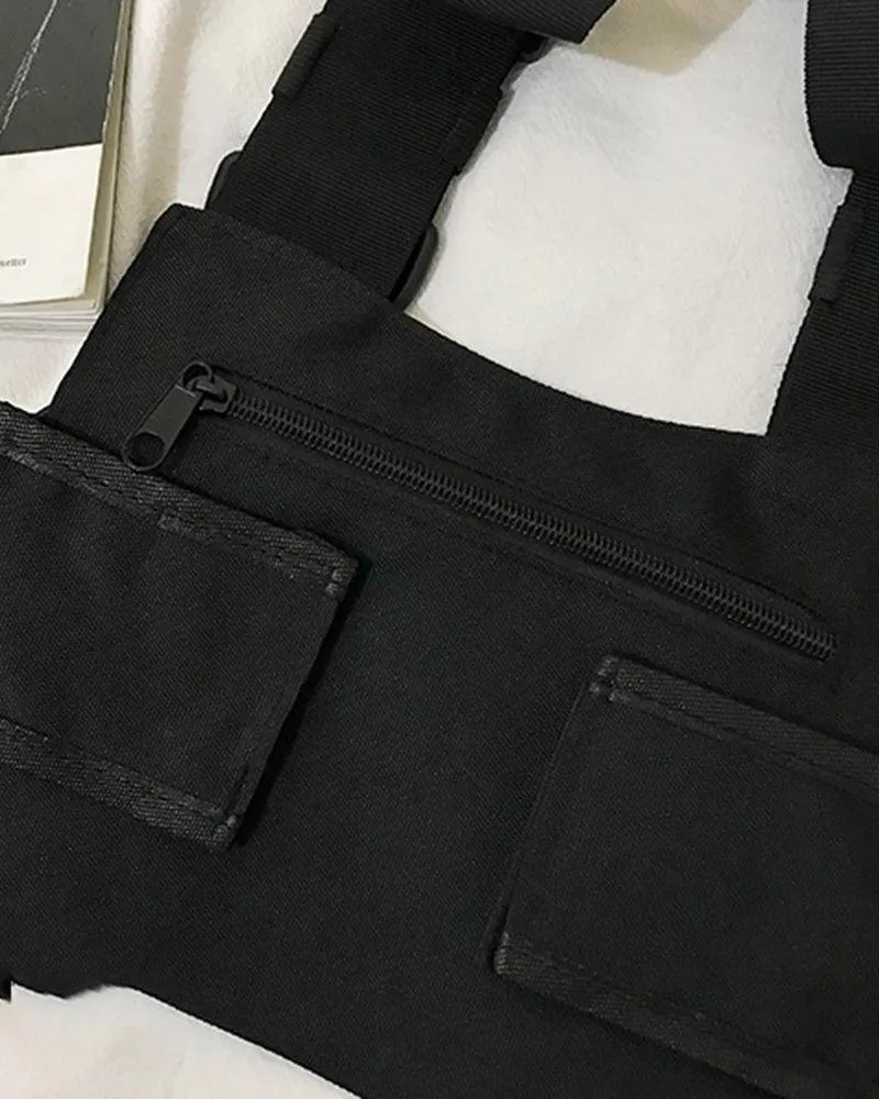 Streetwear Lightweight Sports Chest Bag