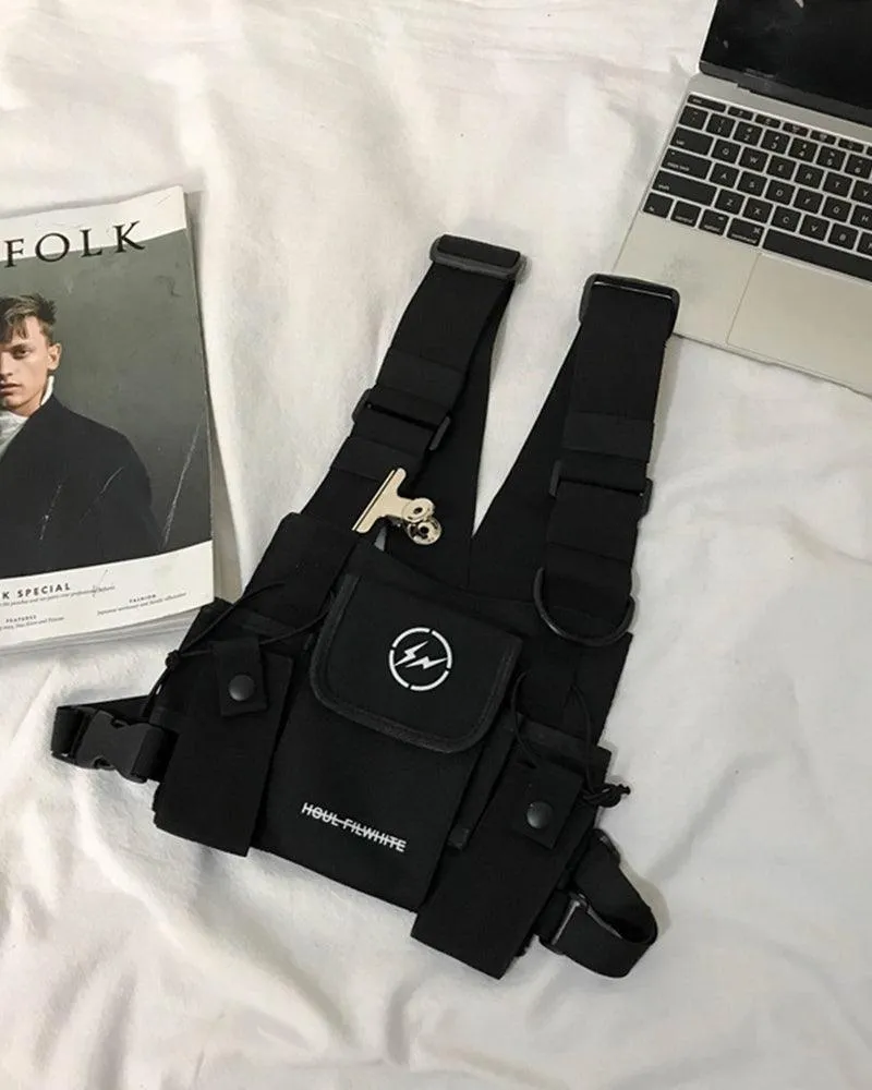 Streetwear Lightweight Sports Chest Bag