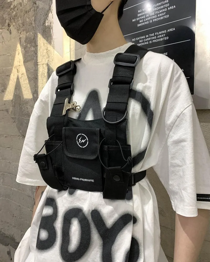 Streetwear Lightweight Sports Chest Bag
