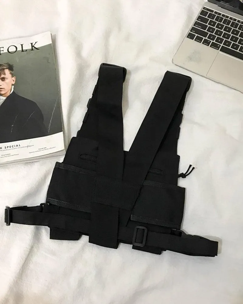 Streetwear Lightweight Sports Chest Bag