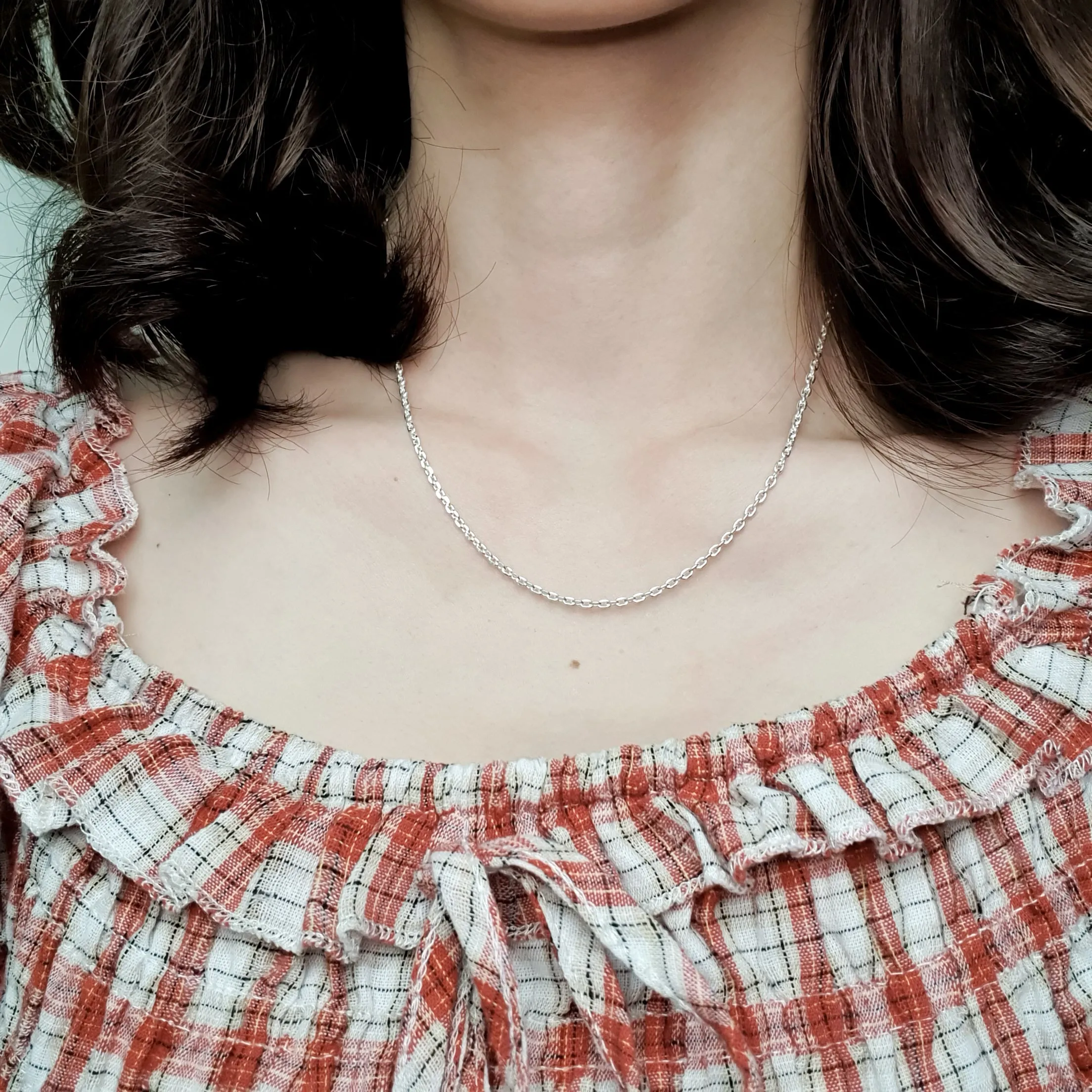 Trace Chain Necklace 990 Silver