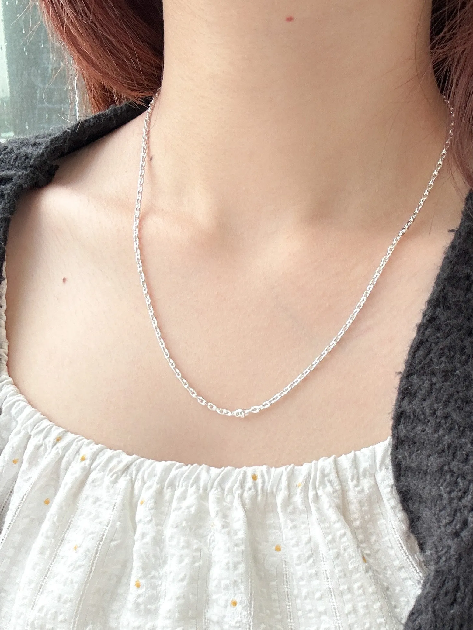Trace Chain Necklace 990 Silver