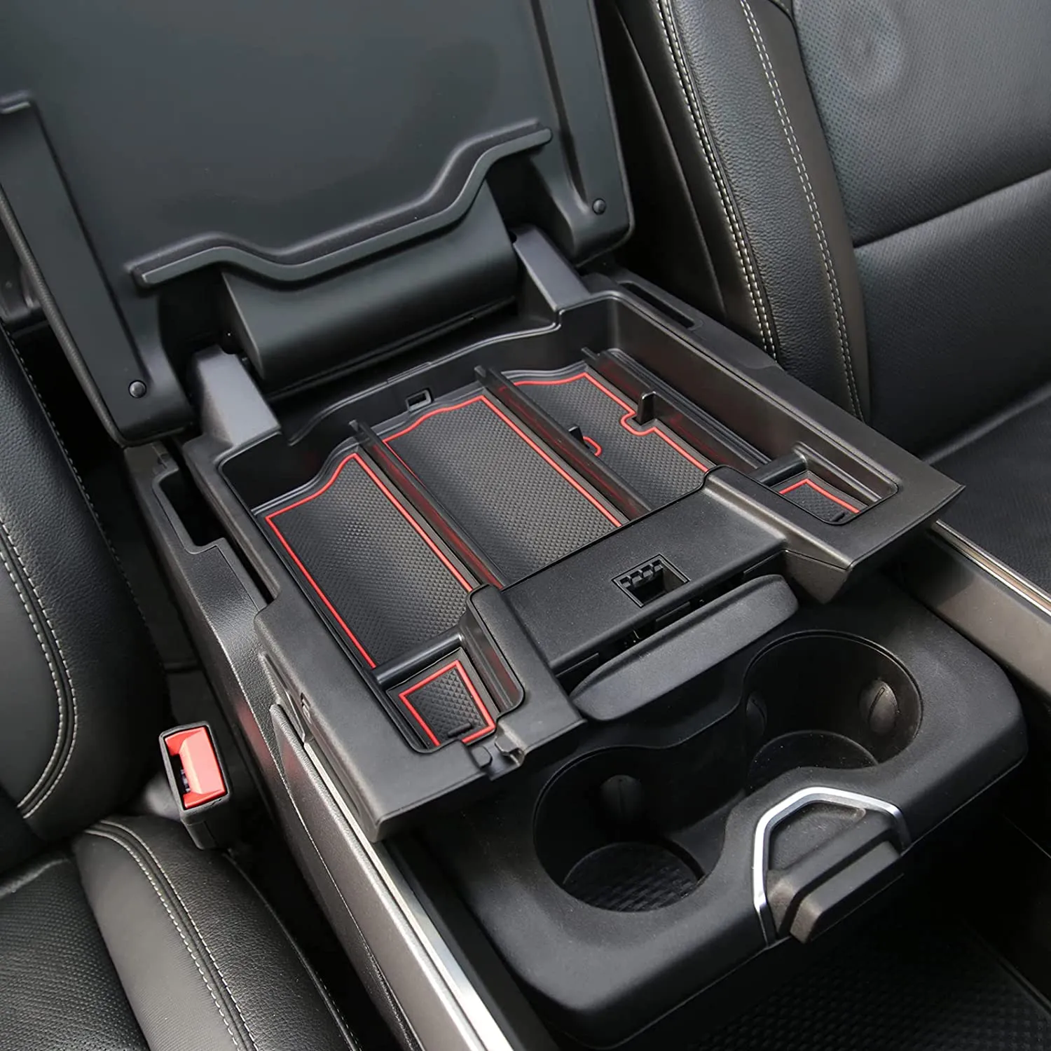 Upgraded Center Console Organizer Tray for 2019-2023 Dodge RAM 1500 2500 3500