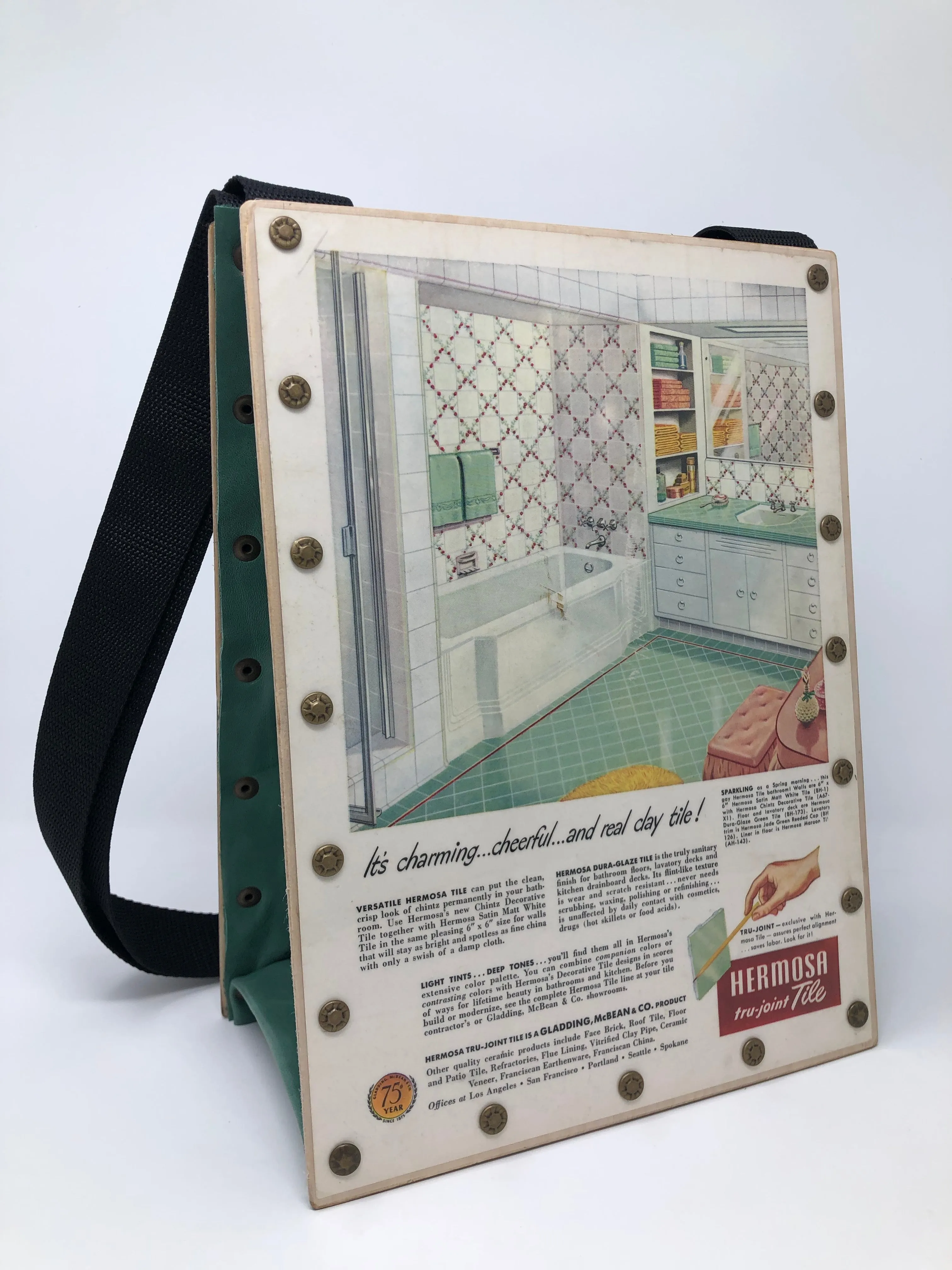 Vintage Graphics Magazine Purse - Sunset September 1949