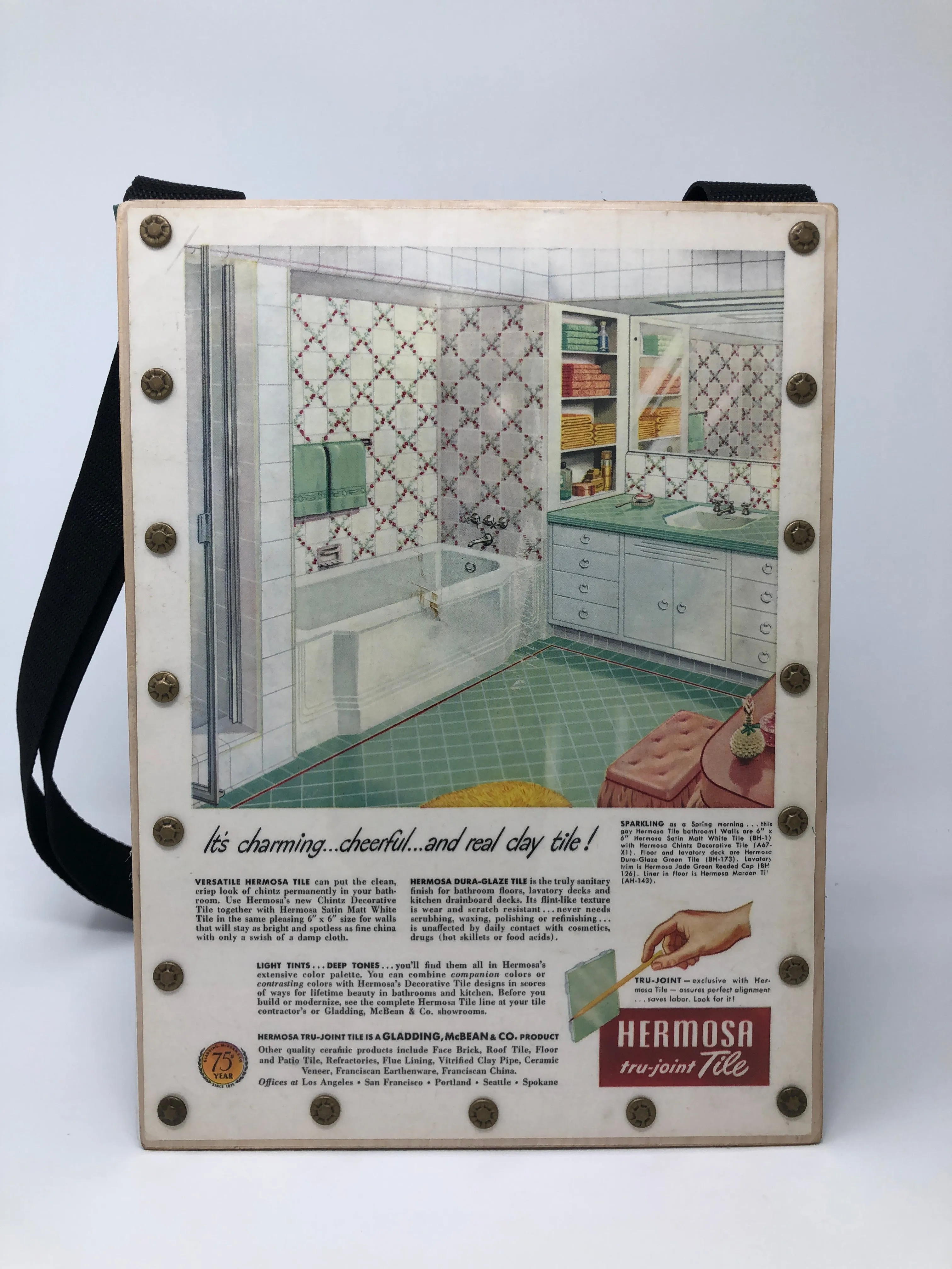Vintage Graphics Magazine Purse - Sunset September 1949