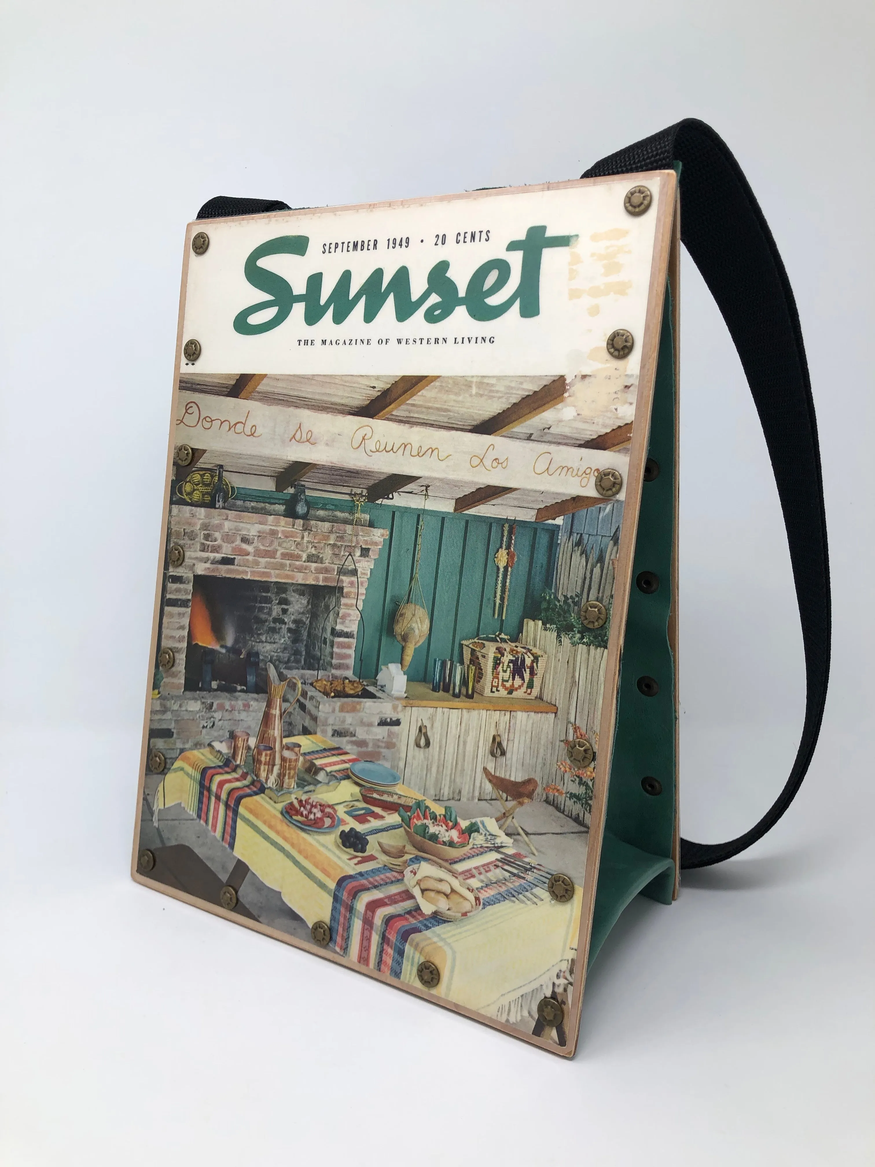 Vintage Graphics Magazine Purse - Sunset September 1949