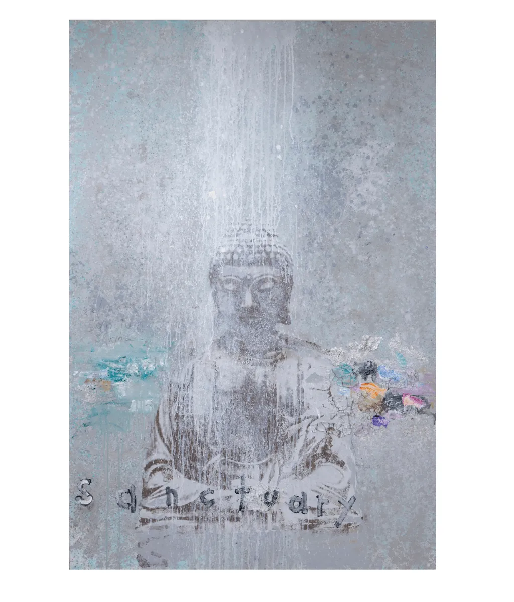 Walter Knabe Artwork Peaceful Sanctuary Original Painting