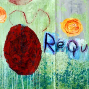 Walter Knabe Artwork Requiem For My Angels Original Painting