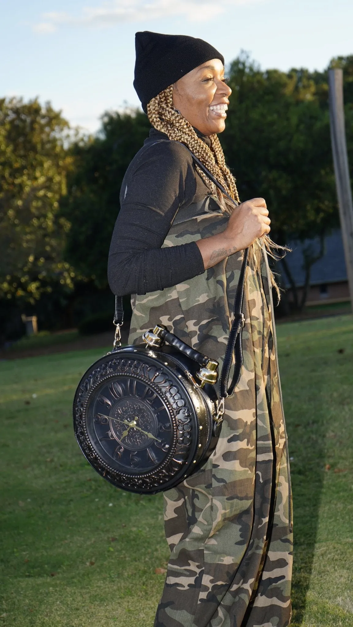 What Time Is It Clock Handbag