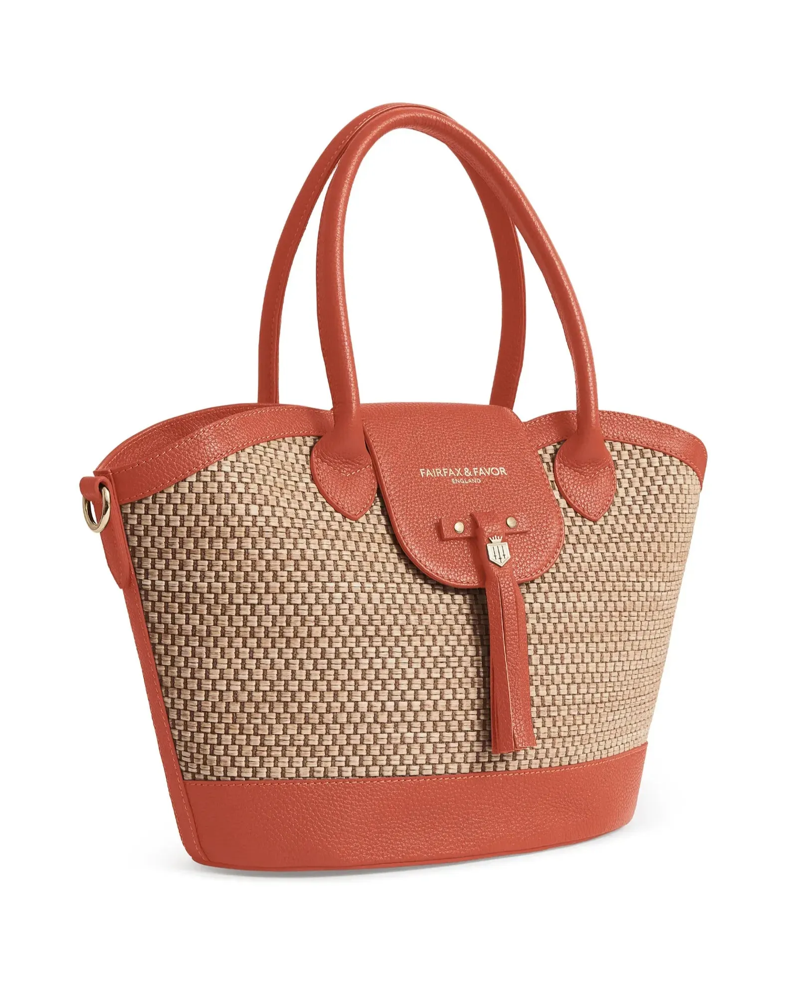 Windsor Basket Bag - Melon Leather