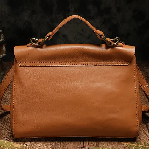 Women's Genuine Leather Satchel Handbags