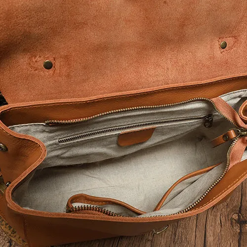 Women's Genuine Leather Satchel Handbags