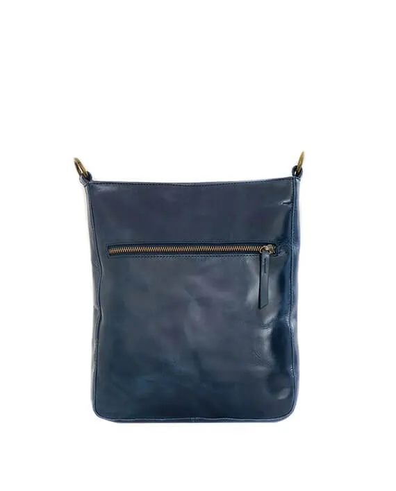 Zemp Boston Cross Body Bag | Navy
